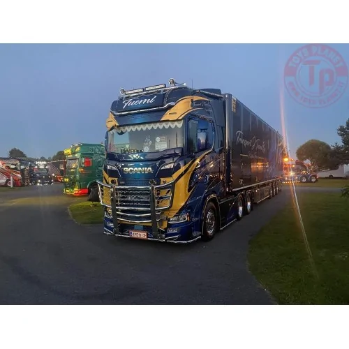 Scania Next Gen S520 Highline with 3-axle Ekeri refrigerated trailer Tuomi TEKNO 85933 TEKNO