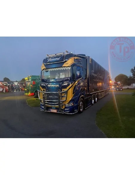 Scania Next Gen S520 Highline with 3-axle Ekeri refrigerated trailer Tuomi TEKNO 85933 TEKNO
