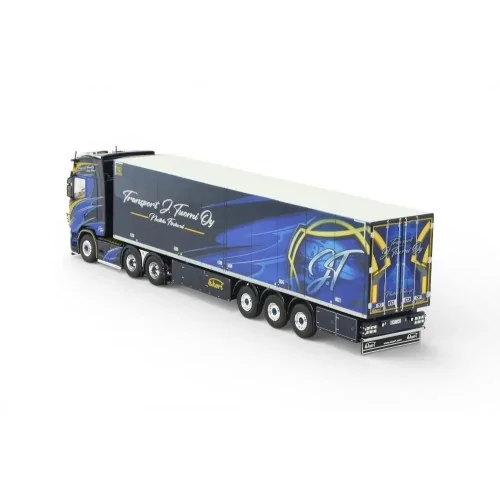 Scania Next Gen S520 Highline with 3-axle Ekeri refrigerated trailer Tuomi TEKNO 85933 TEKNO
