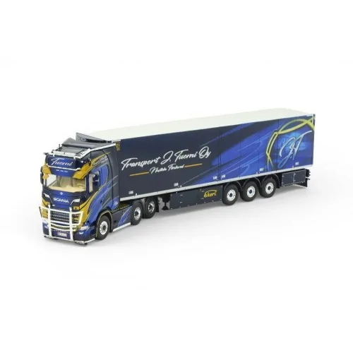Scania Next Gen S520 Highline with 3-axle Ekeri refrigerated trailer Tuomi TEKNO 85933 TEKNO
