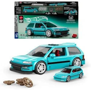 1/16 HONDA CIVIC EF CUSTOM '90 MATTEL JHF62 MATTEL COSTRUZIONI