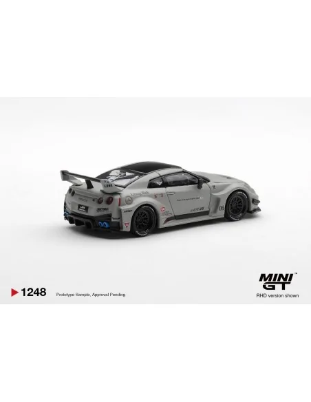 1/64 NISSAN GTR R35 LB-SUPER SILHOUETTE GT-RR VER1 MATT GREY 2026 MGT01248-L MINI GT