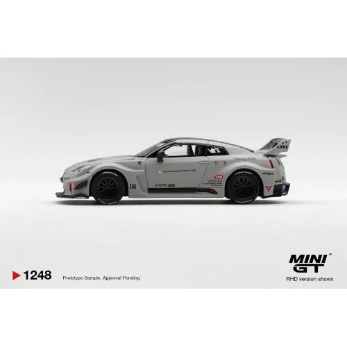 1/64 NISSAN GTR R35 LB-SUPER SILHOUETTE GT-RR VER1 MATT GREY 2026 MGT01248-L MINI GT