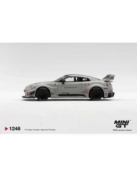1/64 NISSAN GTR R35 LB-SUPER SILHOUETTE GT-RR VER1 MATT GREY 2026 MGT01248-L MINI GT