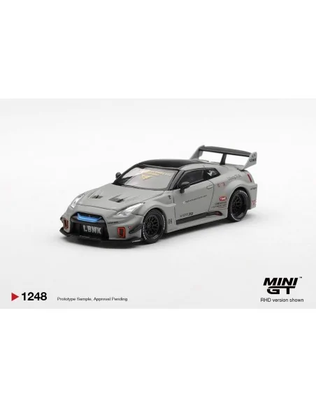 1/64 NISSAN GTR R35 LB-SUPER SILHOUETTE GT-RR VER1 MATT GREY 2026 MGT01248-L MINI GT