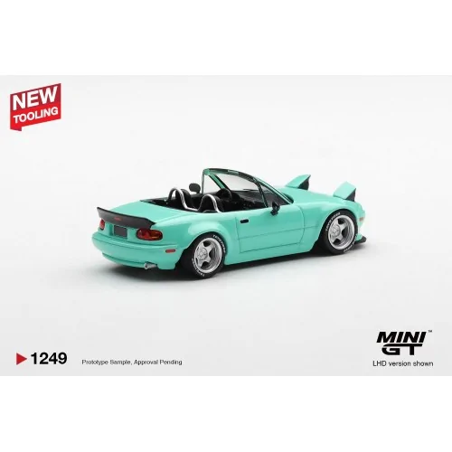 1/64 MAZDA MX5 (NA) PANDEM BODY KIT MINT GREEN 2026 MGT01249-L MINI GT