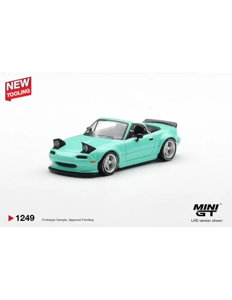1/64 MAZDA MX5 (NA) PANDEM BODY KIT MINT GREEN 2026 MGT01249-L MINI GT