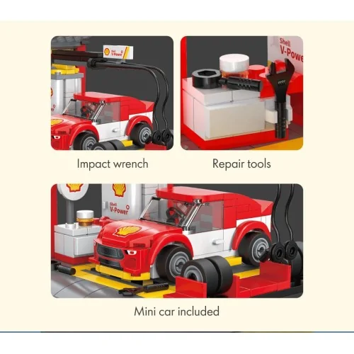 Shell Racing Team Pit Stop Service CADA C66035W CADA