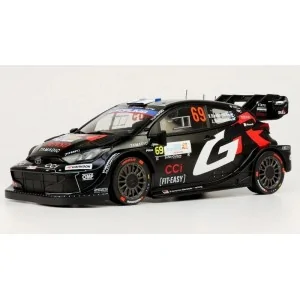 1/18 TOYOTA GR YARIS N.69 RALLY1 ISLAS CANARIS 2025 ROVANPERA-HALTTUNEN IXO 18RMC249A IXO MODELS