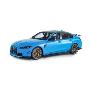 1/18 BMW M3 PERFORMANCE PARTS DAYTONA BEACH BLUE 2024 S1814303 SOLIDO