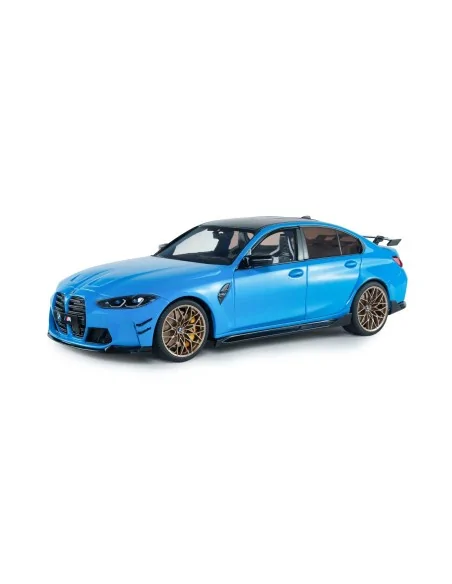 1/18 BMW M3 PERFORMANCE PARTS DAYTONA BEACH BLUE 2024 S1814303 SOLIDO