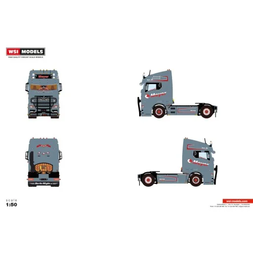 1/50 Meyer MAN TGX GM WSI 01-5177 WSI MODELS