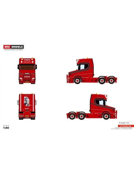 1/50 Nicklas Ry Nielsen VLASTUIN S TORPEDO HIGHLINE FACELIFT 6X2 TAG AXLE WSI 01-5229 WSI MODELS 1/50 Nicklas Ry Nielsen VLASTUIN S TORPEDO HIGHLINE FACELIFT 6X2 TAG AXLE WSI 01-5229 WSI MODELS