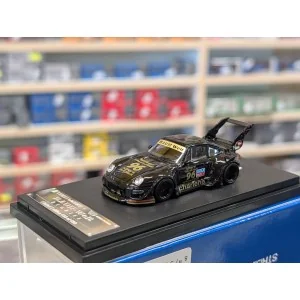 1/64 RWB 993 high tail black STW025 STREET WARRIOR