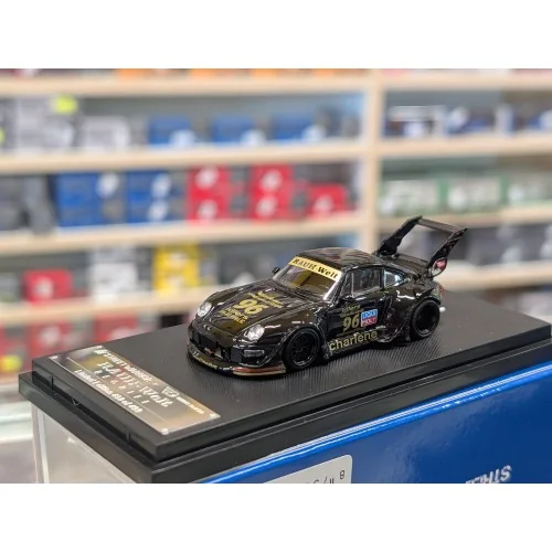 1/64 RWB 993 high tail black STW025 STREET WARRIOR