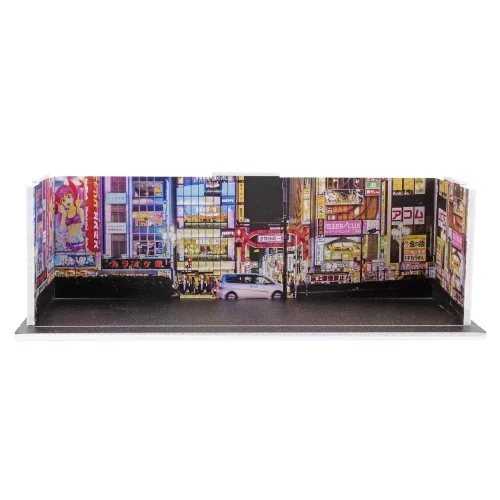 1/64 parking garage street with light MO914046 MOREART DIORAMI