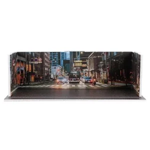 1/64 parking garage cityscape with light MO914047 MOREART DIORAMI