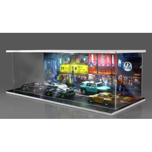 1/64 parking garage city vetrina MO914245 MOREART DIORAMI