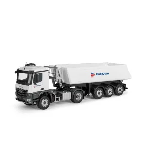 1/50 Mercedes-Benz Arocs 2-axle SCHMITZ CARGOBULL EUROVIA CONRAD 78202-06 CONRAD