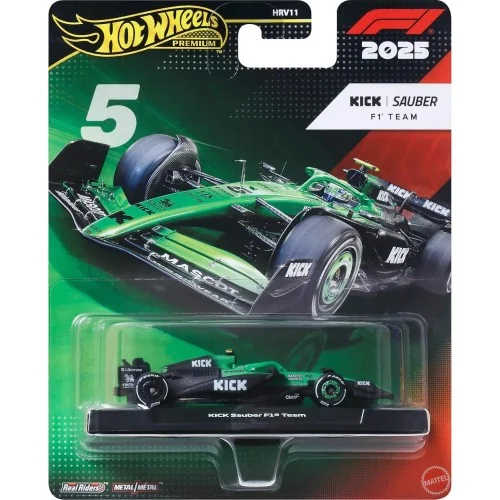 1/64 F1 2025 KICK SAUBER N5 Gabriel Bortoleto HOT WHEELS JKD89 HOT WHEELS