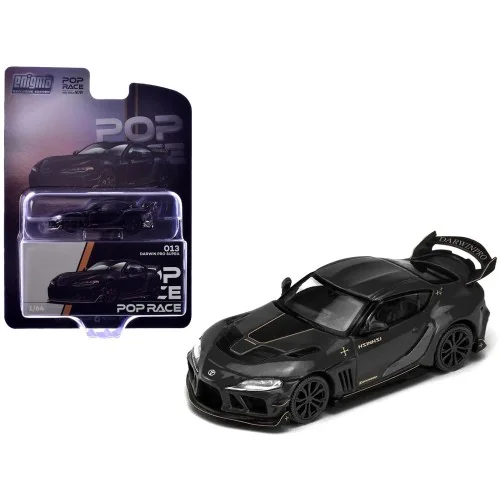 1/64 Toyota Supra DarwinPro nero PR013 POP RACE