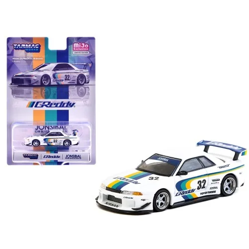 1/64 NISSAN SKYLINE GT-R (R32) Widebody T64G-061-GDY TARMAC WORKS