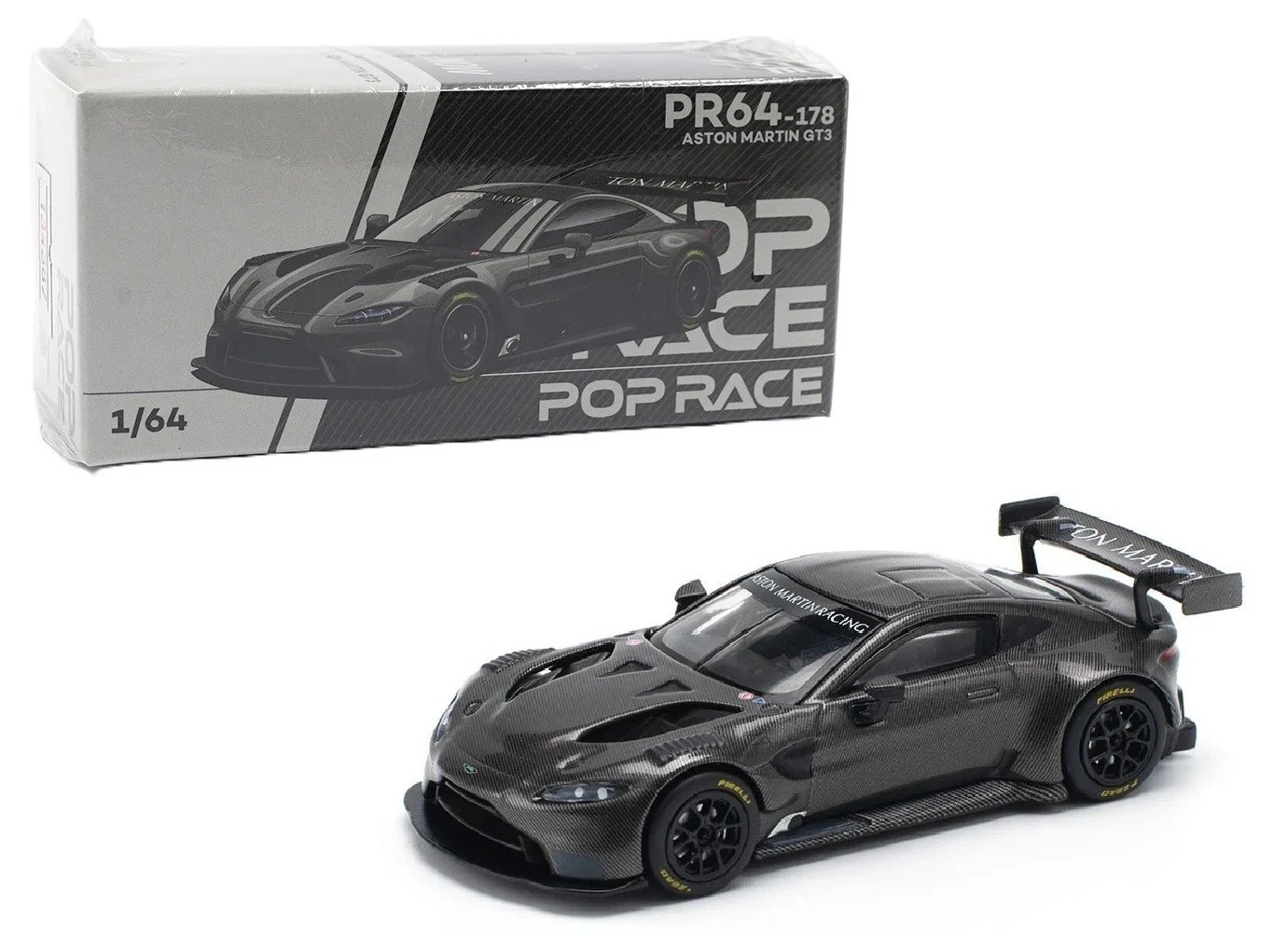 PR640178 1/64 Aston Martin Vantage GT3 Carbon Edition 19,90 € POP RACE