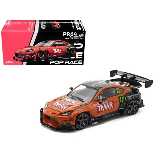 1/64 Toyota Pandem GR86 N87 Daigo Saito FDJ 2022 PR640265 POP RACE