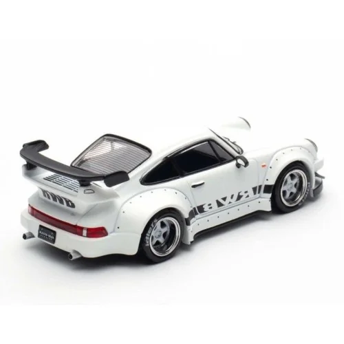 1/64 Porsche RWB 930 bianco opaco diecast con madrid 2026 event IN64-RWB930-DCM INNO MODELS