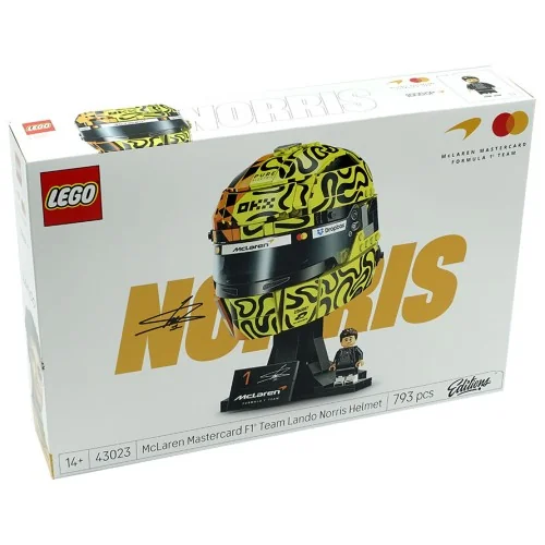 Casco di Lando Norris Scuderia McLaren F1 LEGO EDITIONS 43023 LEGO