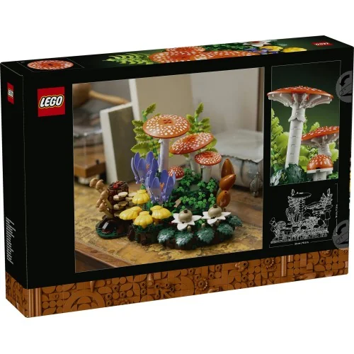 Funghi del bosco LEGO BOTANICALS 11505 LEGO
