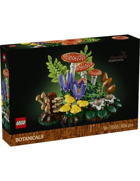 Funghi del bosco LEGO BOTANICALS 11505 LEGO