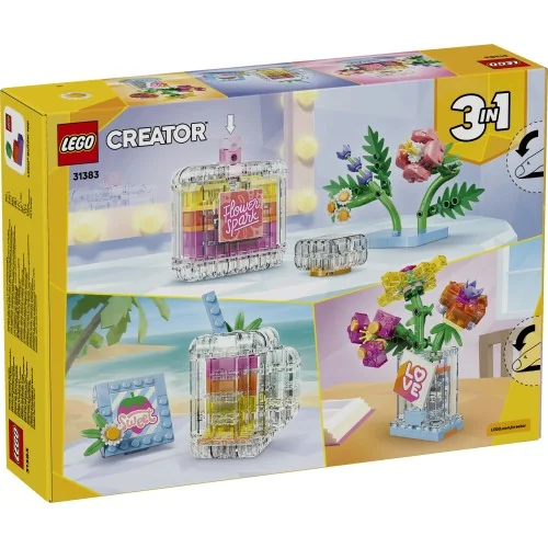 Boccetta di profumo con decorazione floreale LEGO CREATOR 31383 LEGO