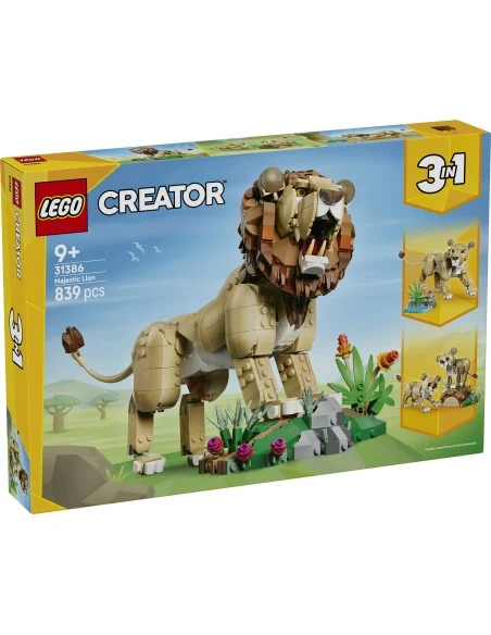 Animali selvatici: Leone Maestoso LEGO CREATOR 31386 LEGO