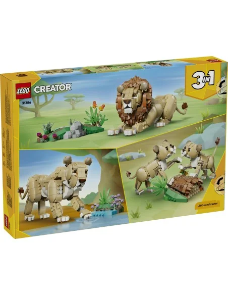 Animali selvatici: Leone Maestoso LEGO CREATOR 31386 LEGO