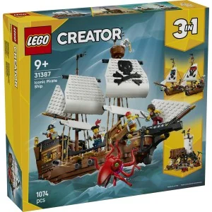 Iconica nave da pirata LEGO CREATOR 31387 LEGO