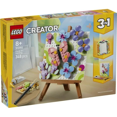 Dipinto floreale decorativo LEGO CREATOR 31390 LEGO