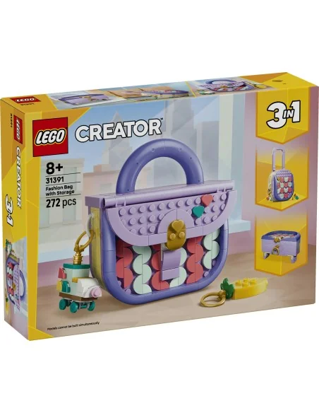 Borsetta alla Moda Portaoggetti LEGO CREATOR 31391 LEGO