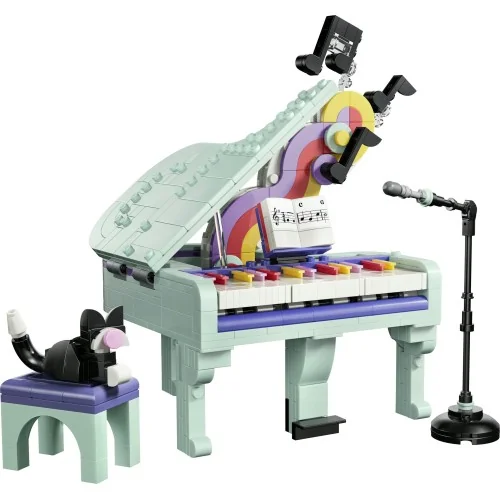 Pianoforte decorativo con gatto LEGO CREATOR 31392 LEGO