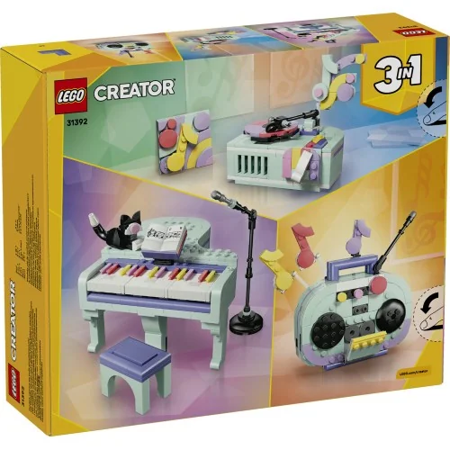 Pianoforte decorativo con gatto LEGO CREATOR 31392 LEGO