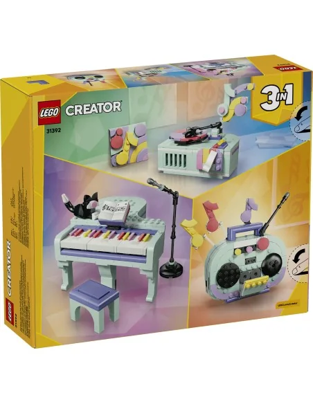 Pianoforte decorativo con gatto LEGO CREATOR 31392 LEGO