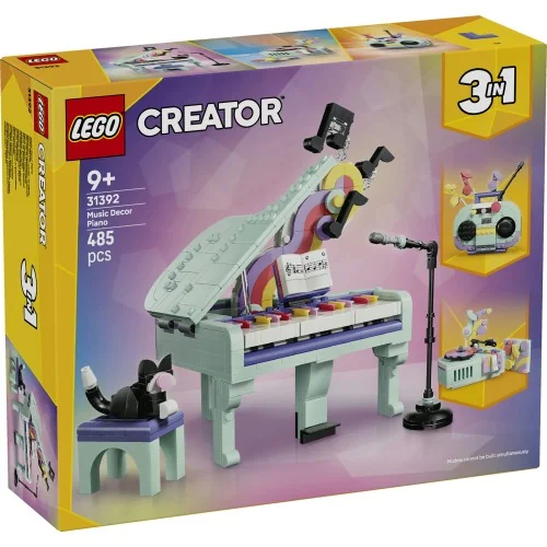 Pianoforte decorativo con gatto LEGO CREATOR 31392 LEGO