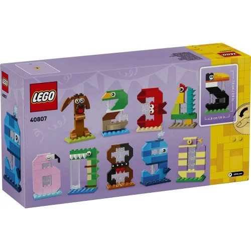 Numeri del compleanno LEGO 40807 LEGO