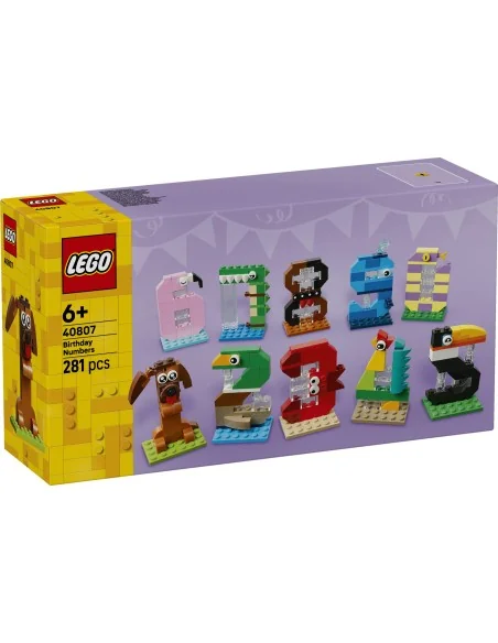 Numeri del compleanno LEGO 40807 LEGO