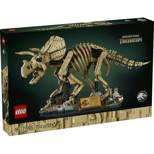 Fossili di dinosauro: Triceratopo LEGO JURASSIC WORLD 77985 LEGO