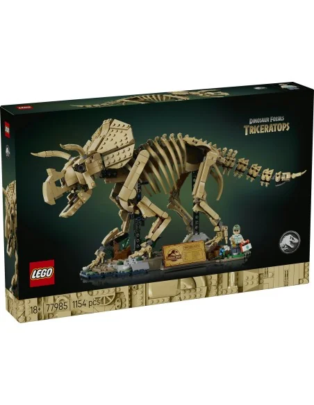 Fossili di dinosauro: Triceratopo LEGO JURASSIC WORLD 77985 LEGO