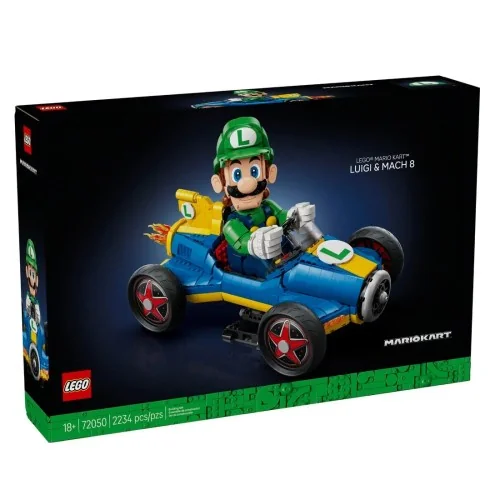 Super Mario Mario Kart – Luigi & Mach 8 LEGO SUPER MARIO 72050 LEGO