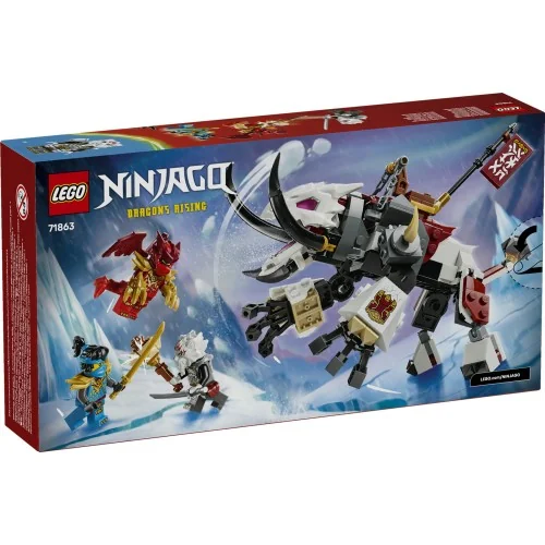 Zilvar e Grimtak la Bestia Drago LEGO NINJAGO 71863 LEGO