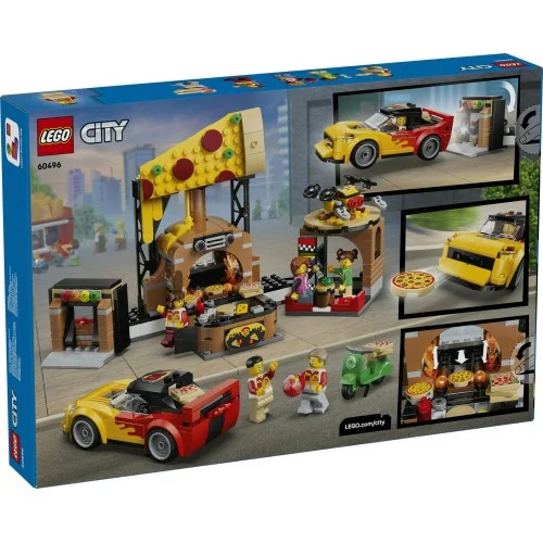 Centro di consegna pizze con veicoli LEGO CITY 60496 LEGO