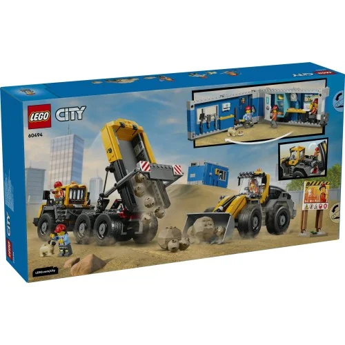 Camion ribaltabile e pala meccanica LEGO CITY 60494 LEGO